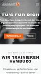 Mobile Screenshot of hankook-sportcenter.de